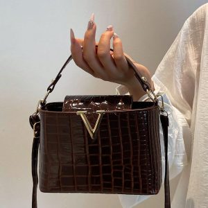 حقيبة يد متعددة الوظائف من قماش PU