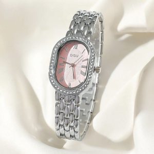 DISU ساعة نساء إيطالي مطلى بالذهب