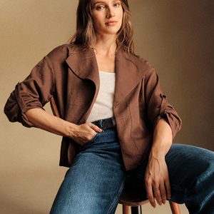 جاكيت قصير كاجوال للنساء